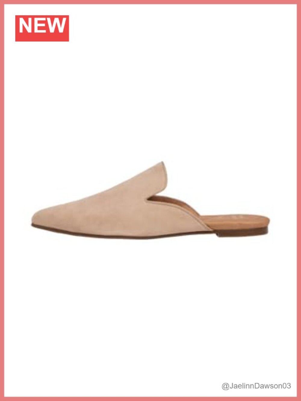 Chic Slip-On Mule with Low Heel Handcrafted in Spain